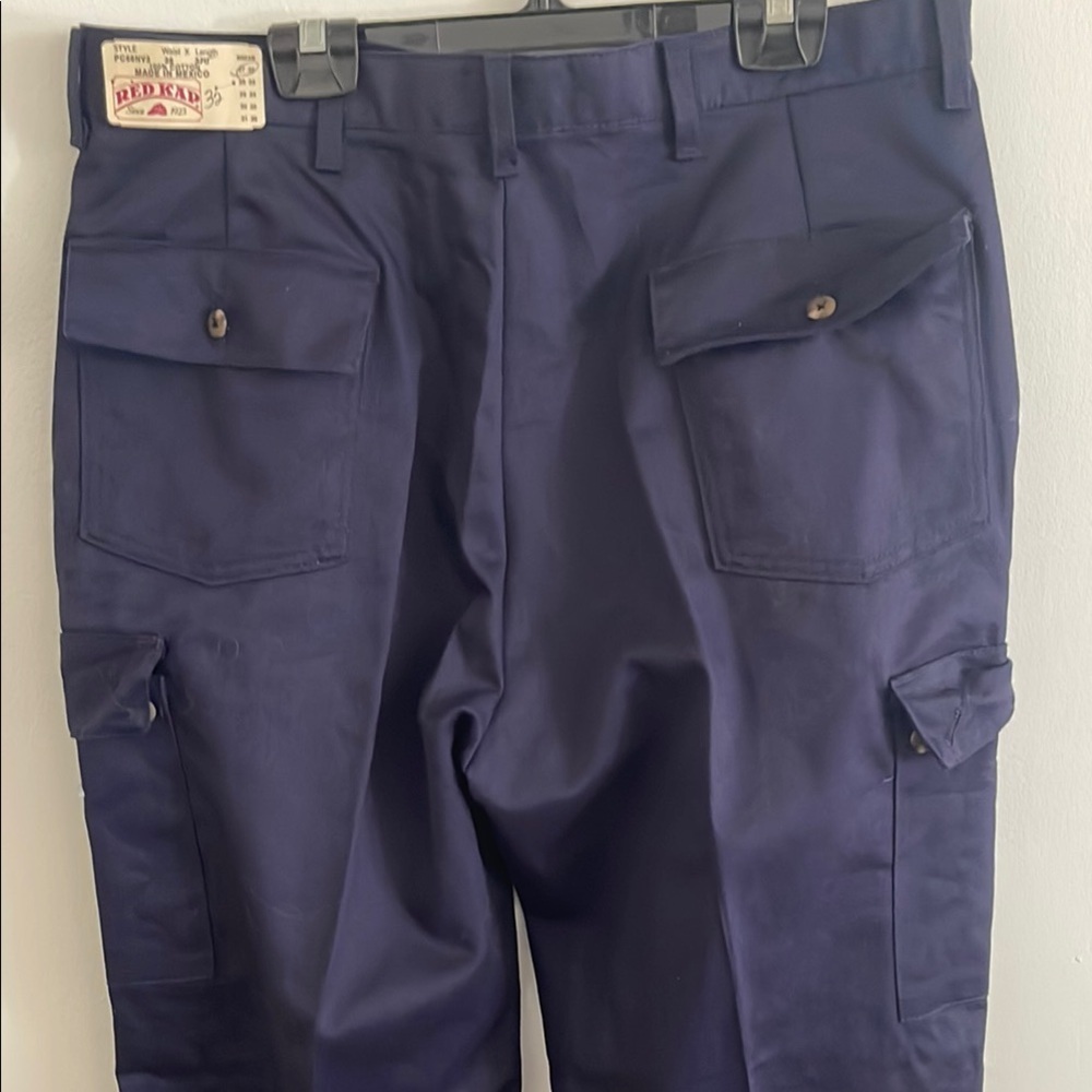 RED KAP MENS  Navy Work Pants